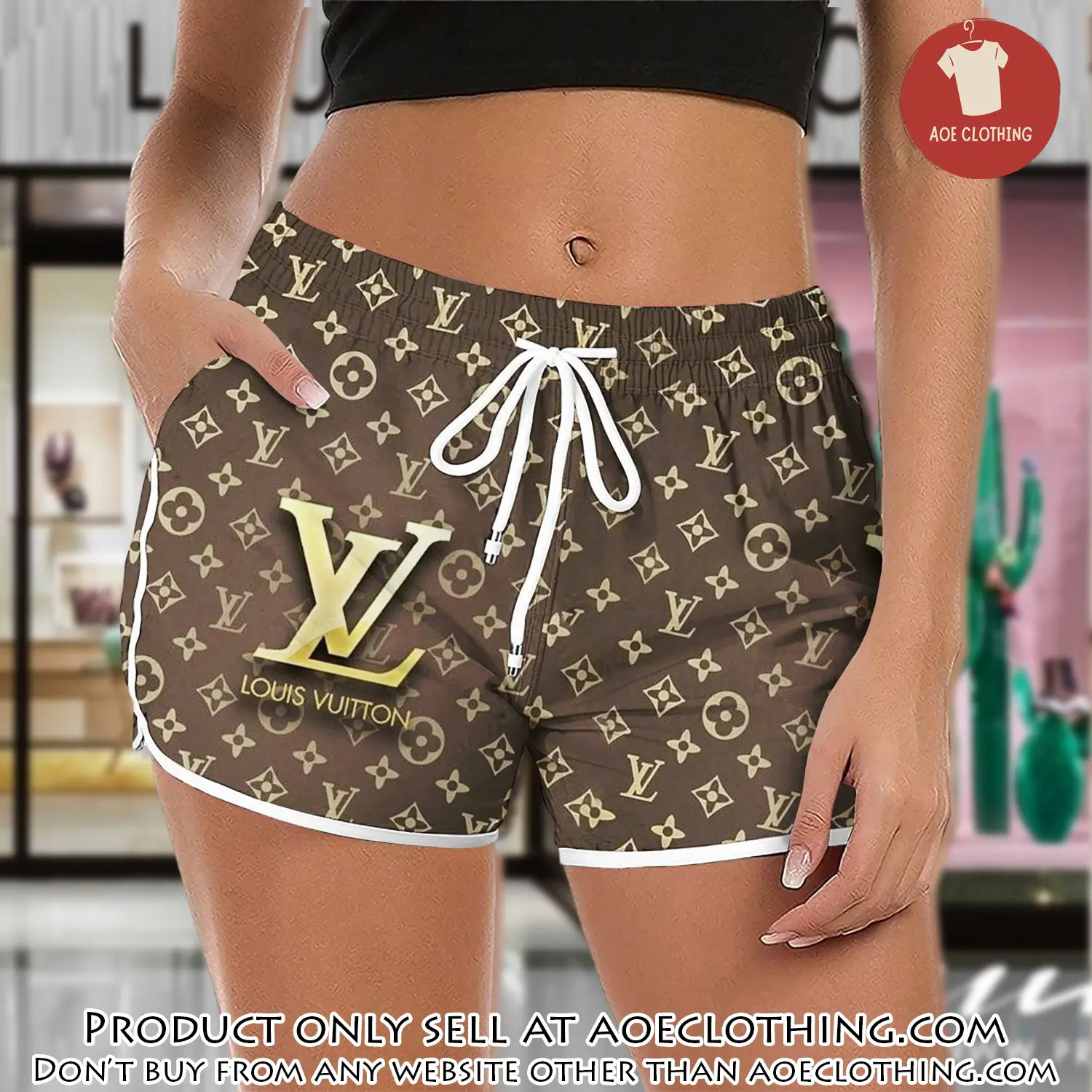 Limited edition lv women shorts lady beach shorts wms1022 aoe2607937